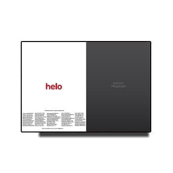 Helo дүкеніндегі өнімдер каталогы